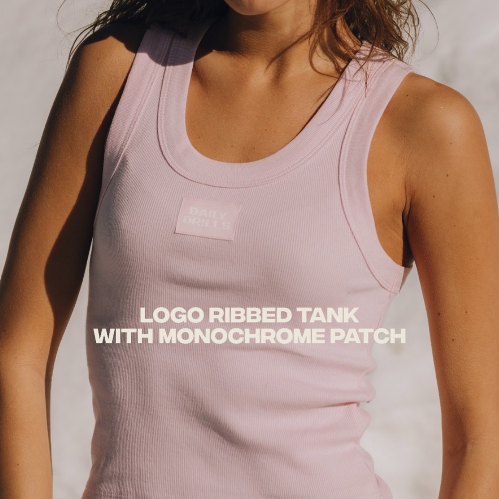 Daily Drills Monochrome Tank Top
